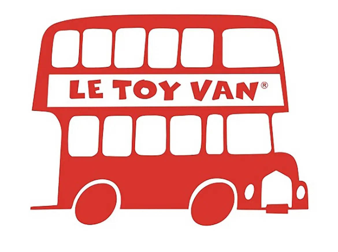 The Red Double Decker Le Toy Van Bus Logo
