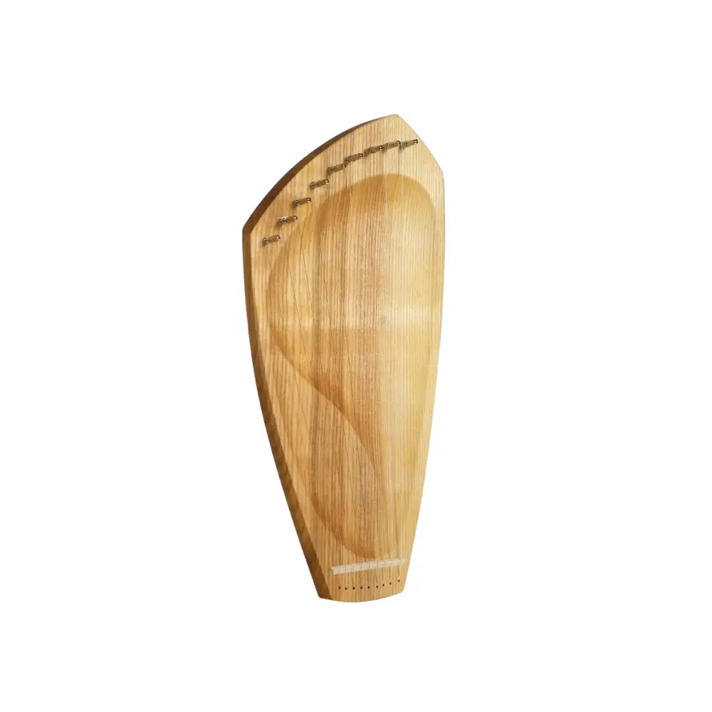 Wooden Lap Harp Kantele by Choroi on a white background