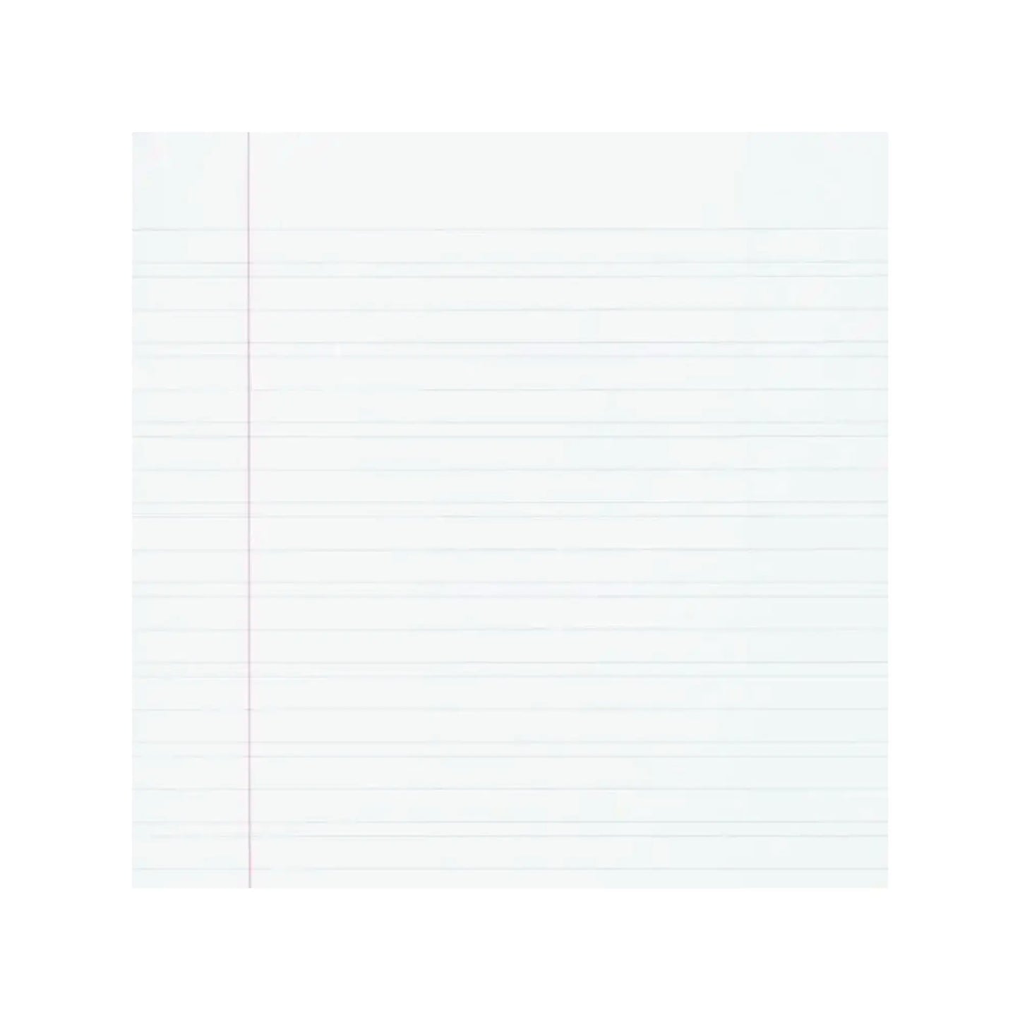 Narrow ruled paper