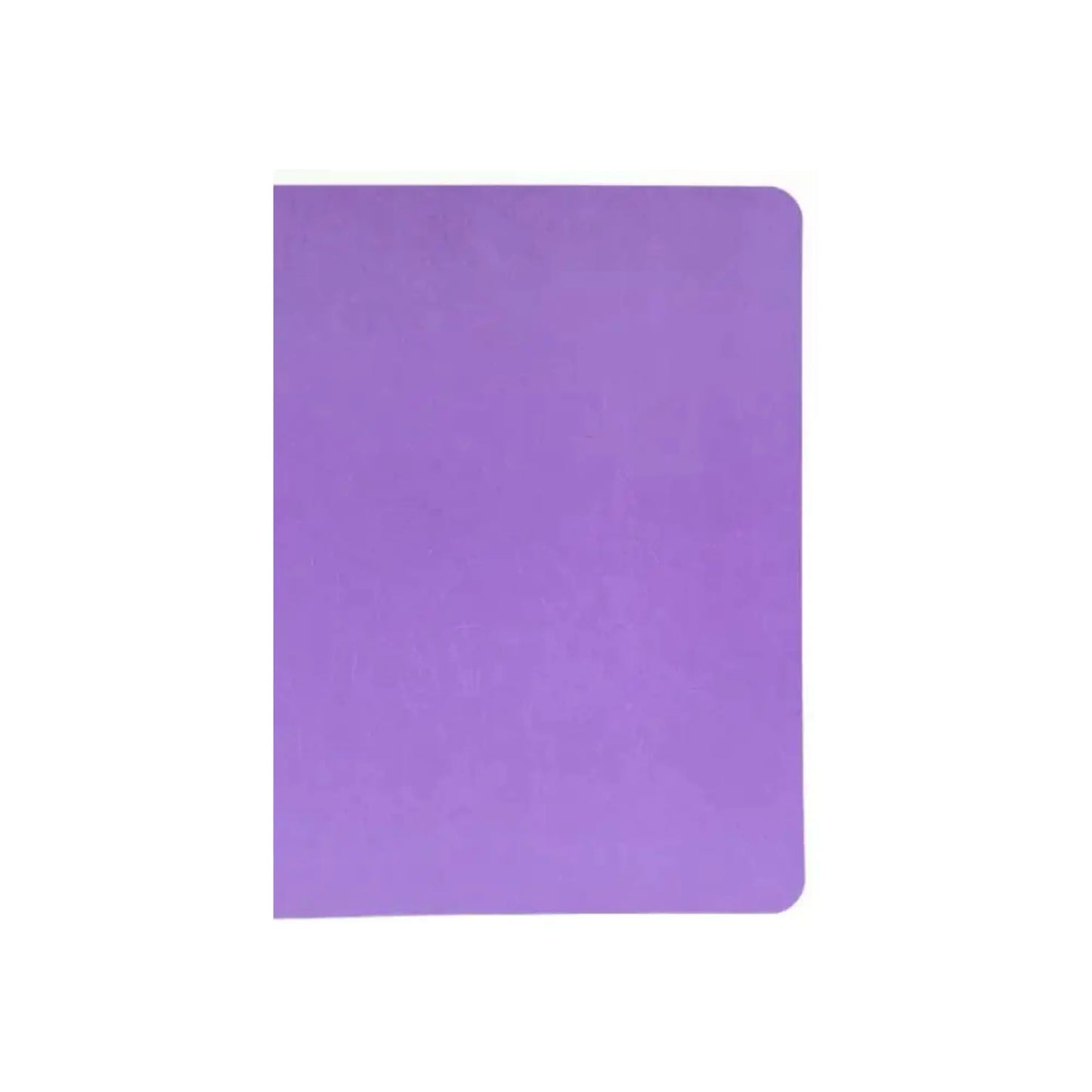 Purple Waldorf Main Lesson Book Cover in Portrait format on white background