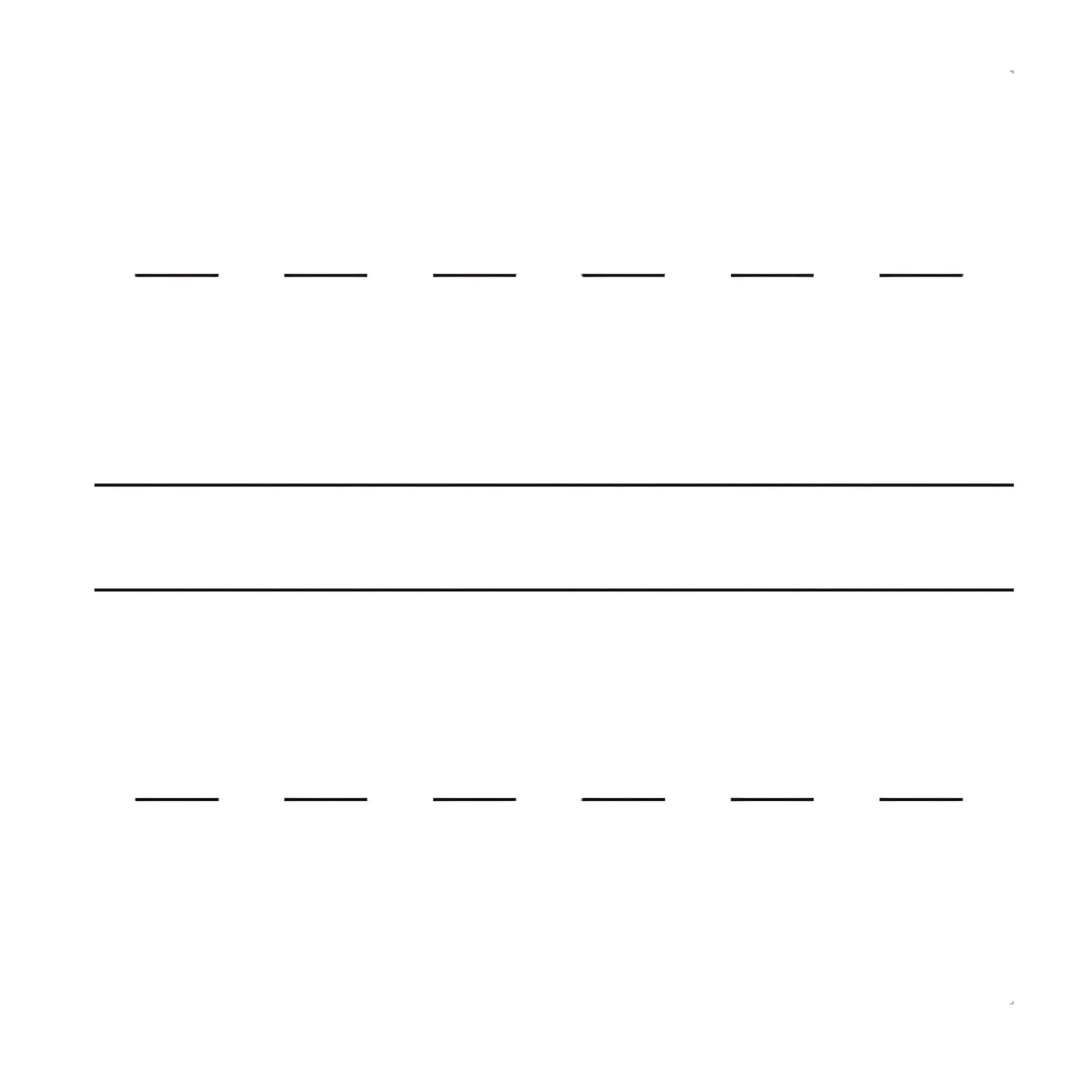 White paper with horizontal lines