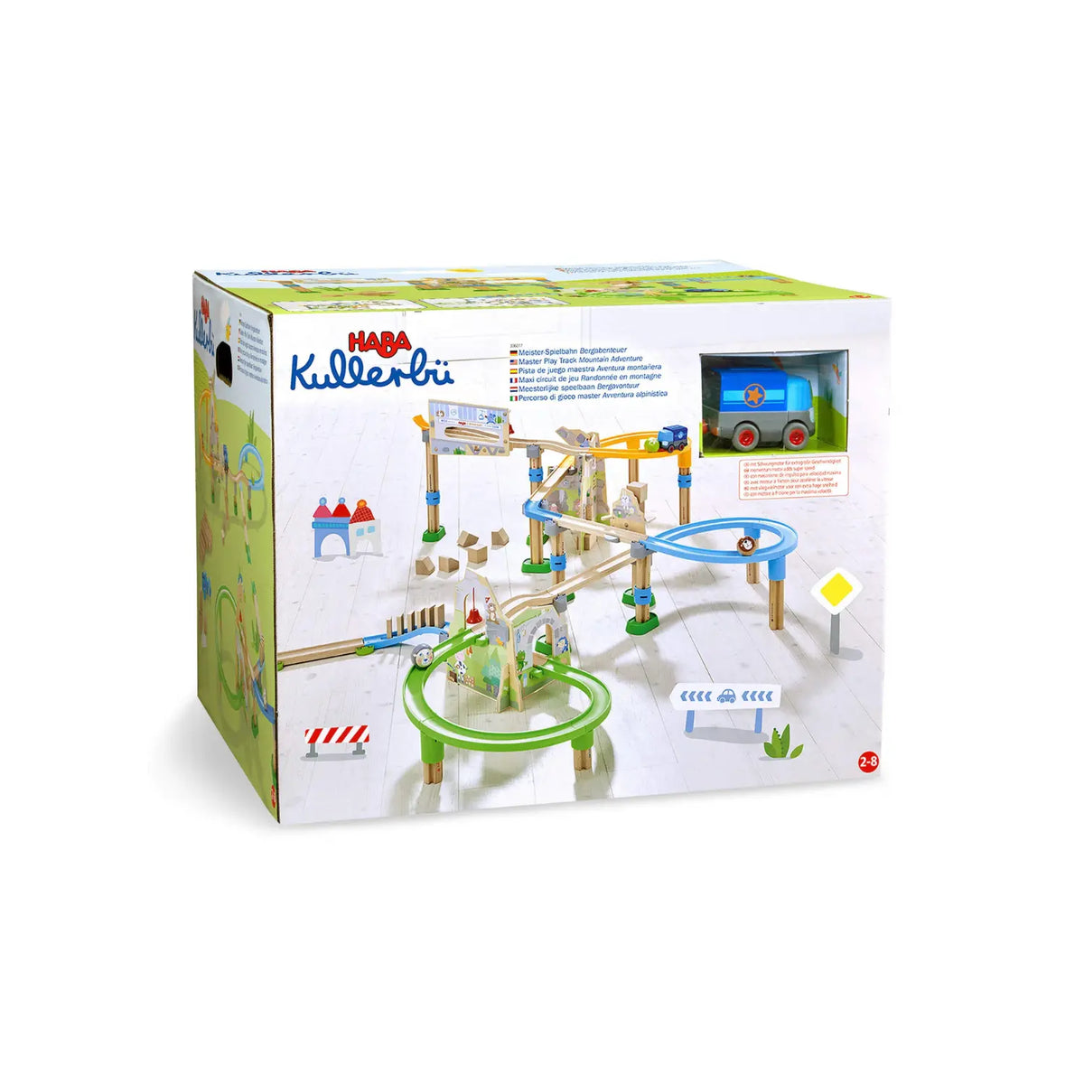 HABA Kullerbü Mountain Adventure Track Set in retail box