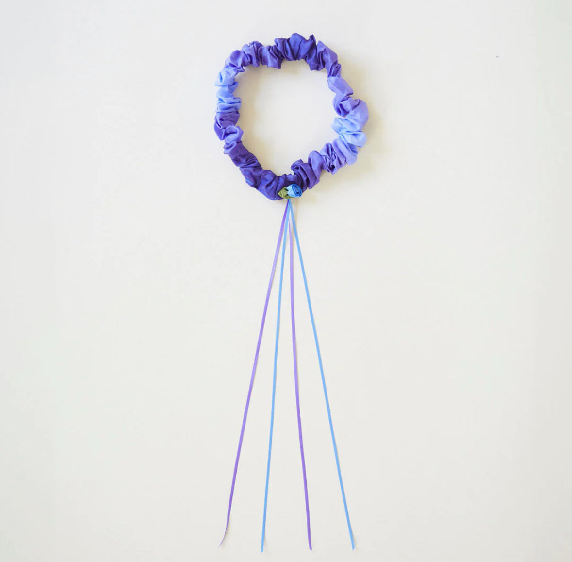 Butterfly Garland headpiece on a light background