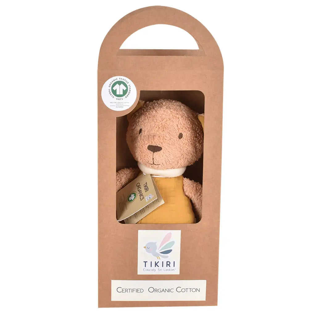 Tirkir Toys classic plush organic teddy bear