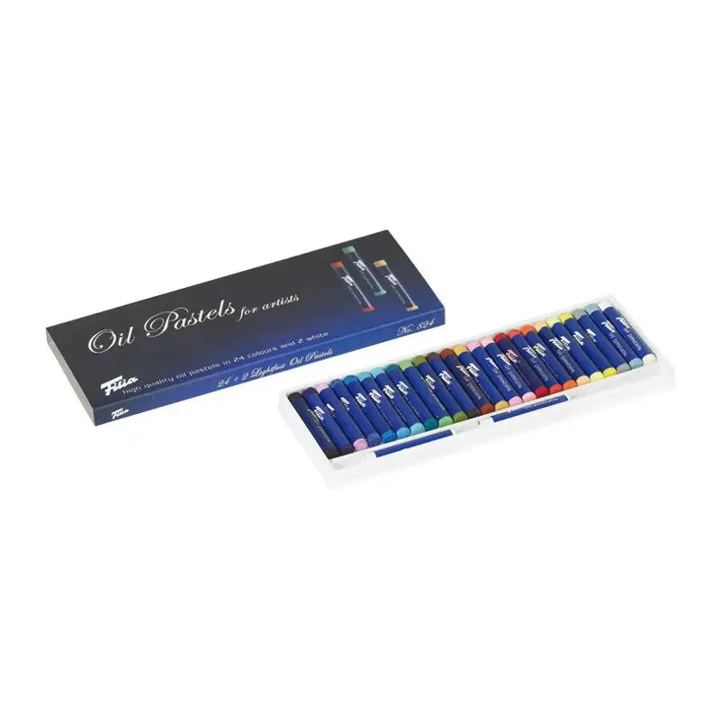 Filia Oil Pastels – 12 or 24 Count for Blending & Fine Art