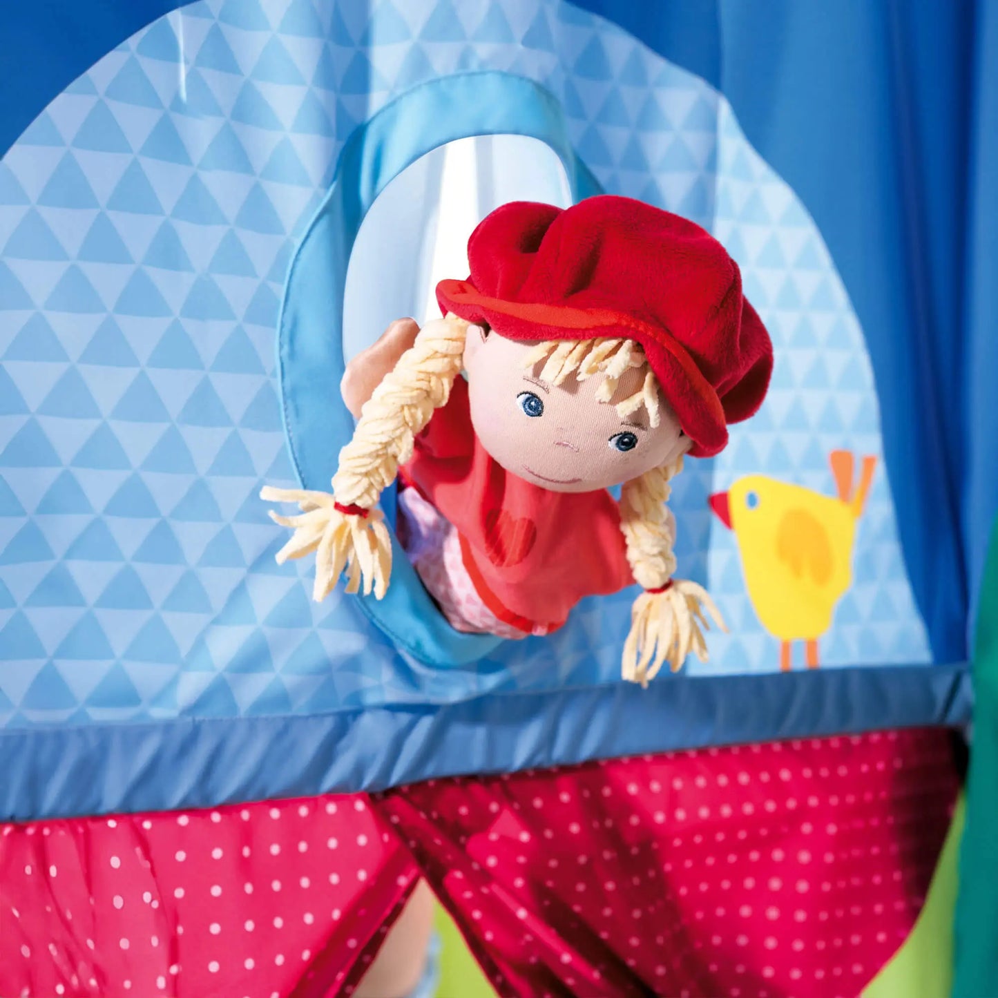 Hanging Doorway Puppet Theater for Storytelling & Creative Play