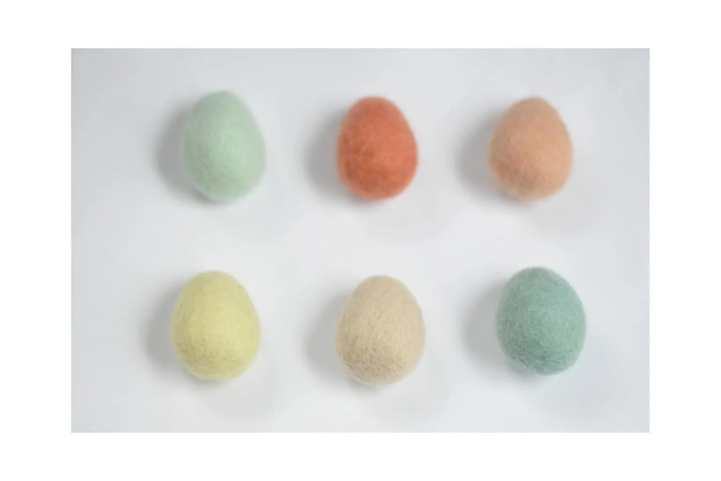 Felted Wool Eggs – Farmhouse and Spring Pastel Colors