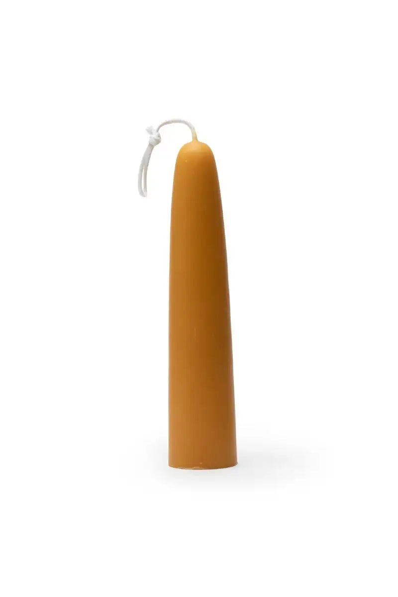 Dipam Beeswax Hand-Dipped Wide Taper Candles - Alder & Alouette