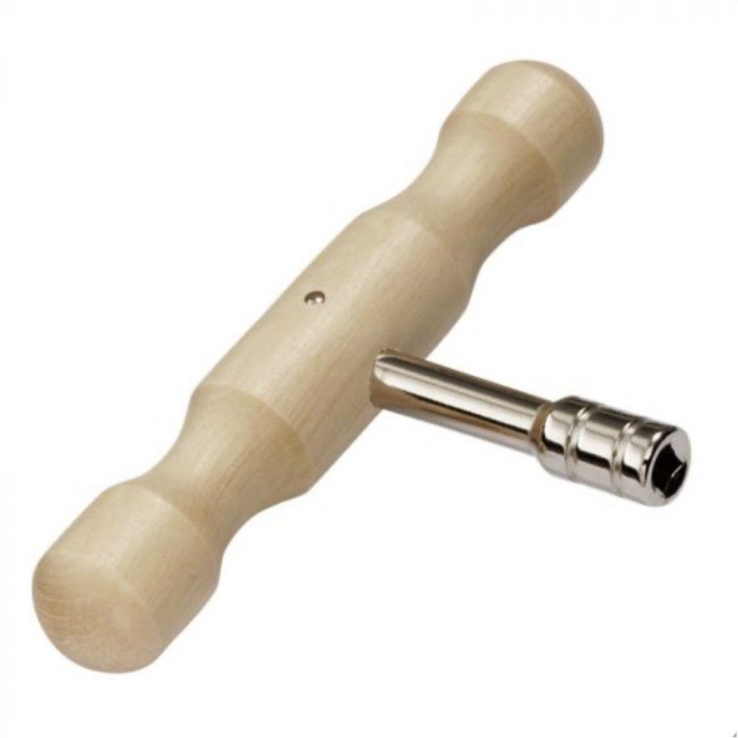 Auris Lyre Tuning Wrench, T-Shaped, Square Hole - Alder & Alouette