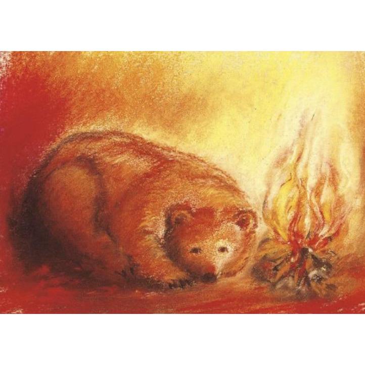 Marjan van Zeyl Postcards, The Bear  - Alder & Alouette