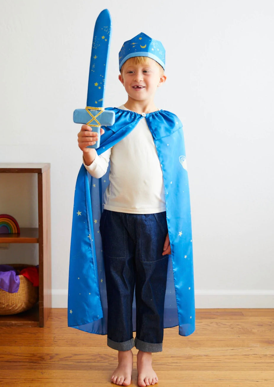 Star Silk Crown for Dress Up Pretend Play