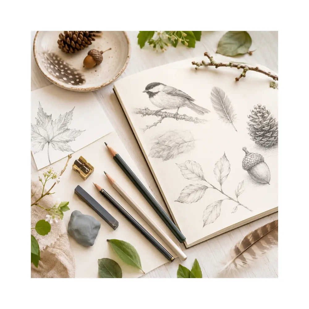 Drawing Tools – Graphite, Charcoal & Sketching Supplies – Alder & Alouette