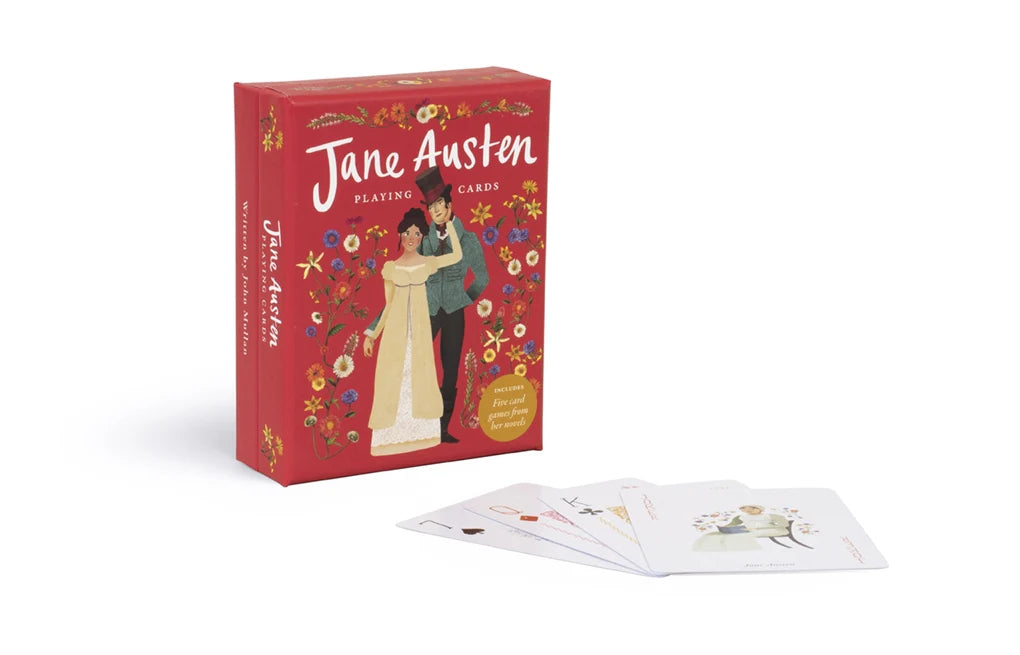 Jane Austen Playing Cards | Jane Austen Gift - Alder & Alouette