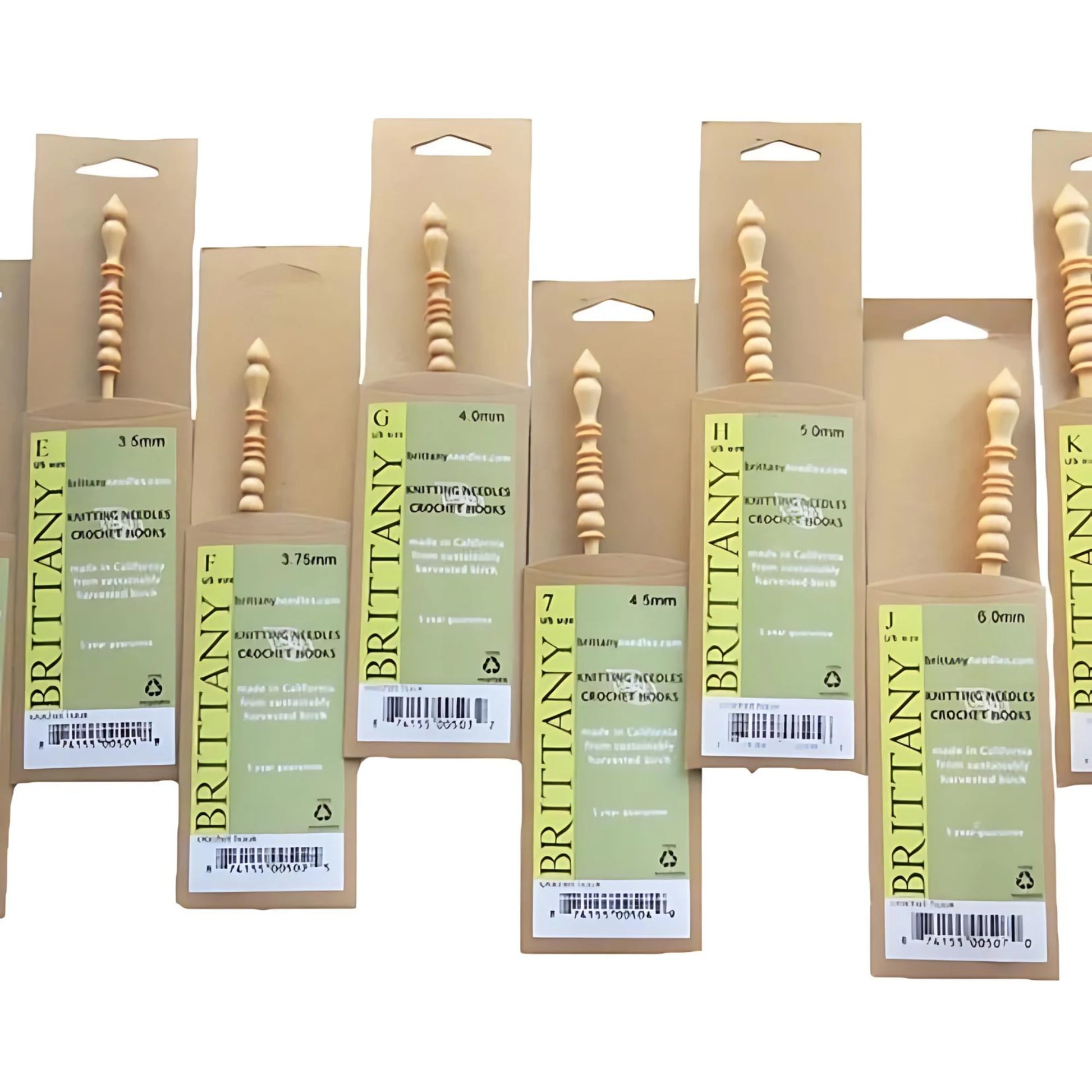 Brittany Birch Wood Crochet Hooks - Alder & Alouette