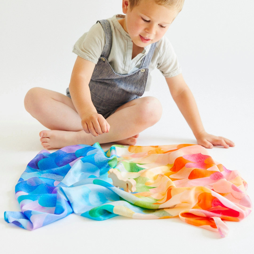 Sarah’s Silks Wooden Unicorns – Natural Wooden Toys for Imaginative Play