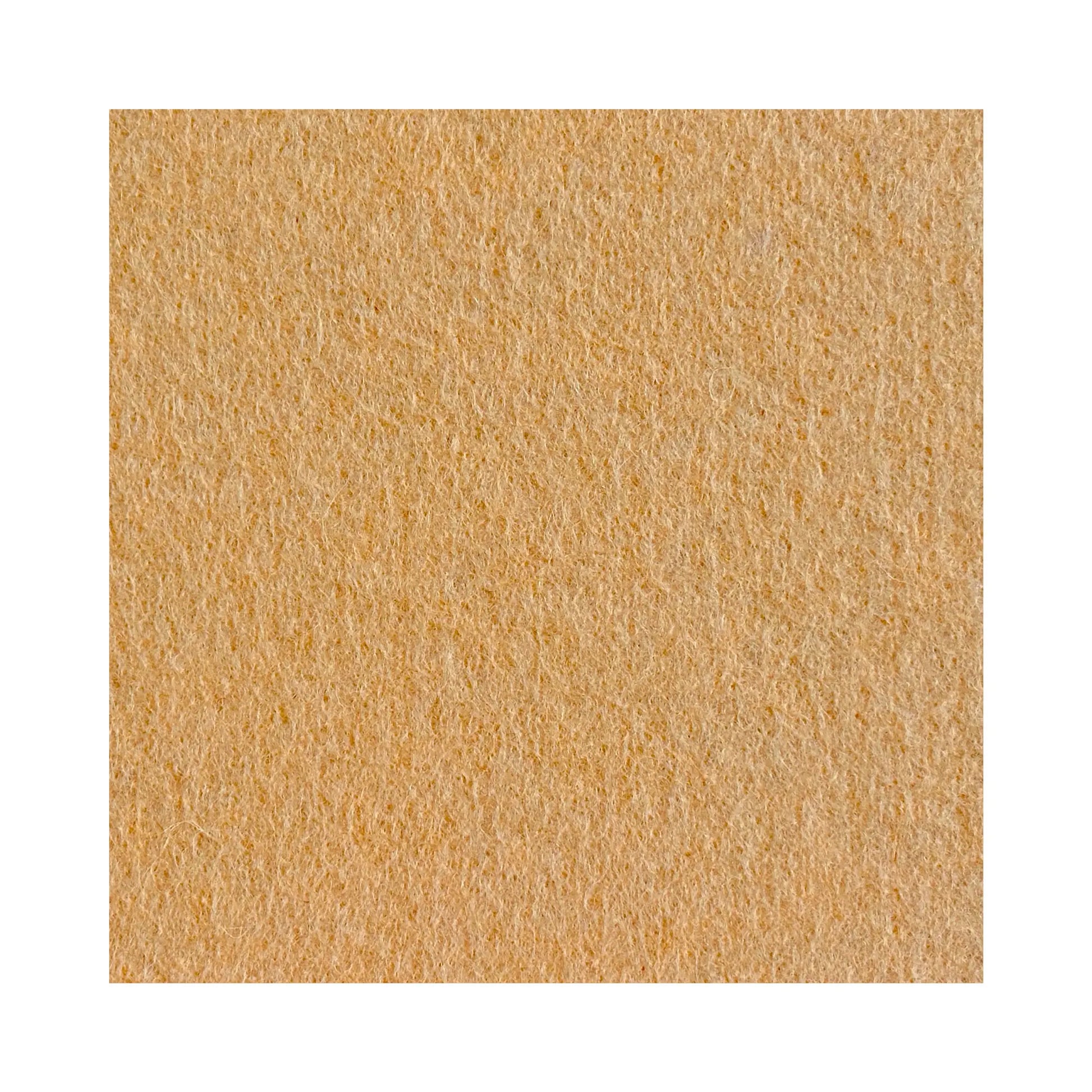 Apricot Color Swatch for Large Wool Felt Fabric in Whole and Half 