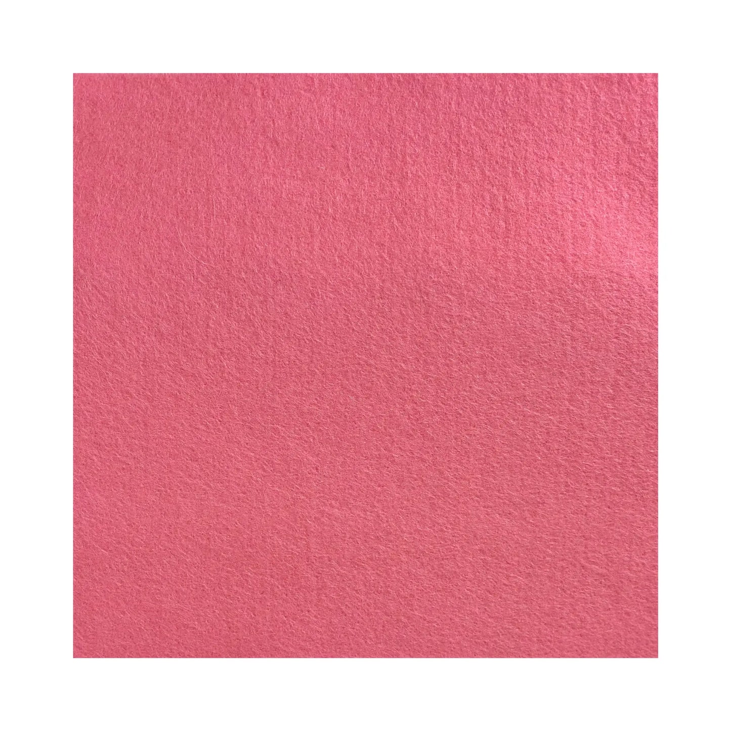 Pink Color Swatch for Large Wool Felt Fabric in Whole and Half 