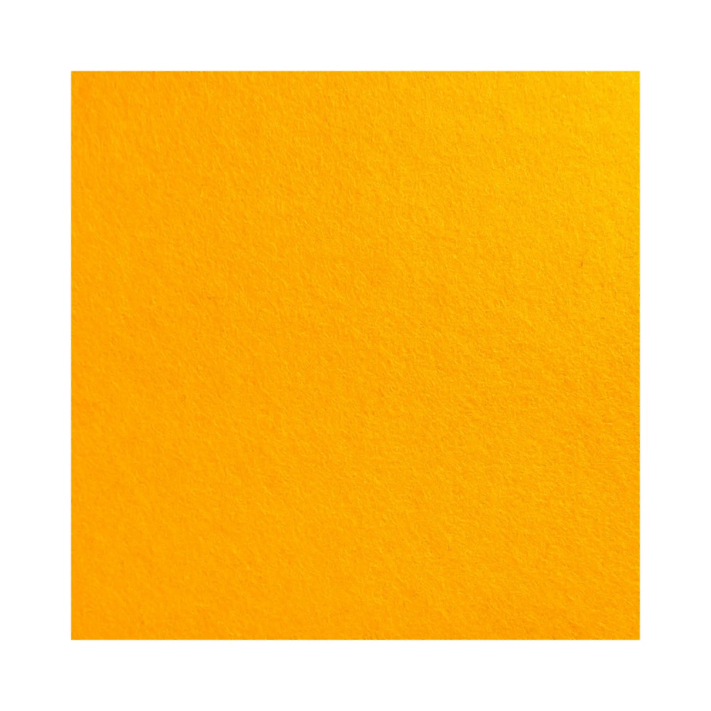 Golden Yellow Color Swatch for Large Wool Felt Fabric in Whole and Half Bales