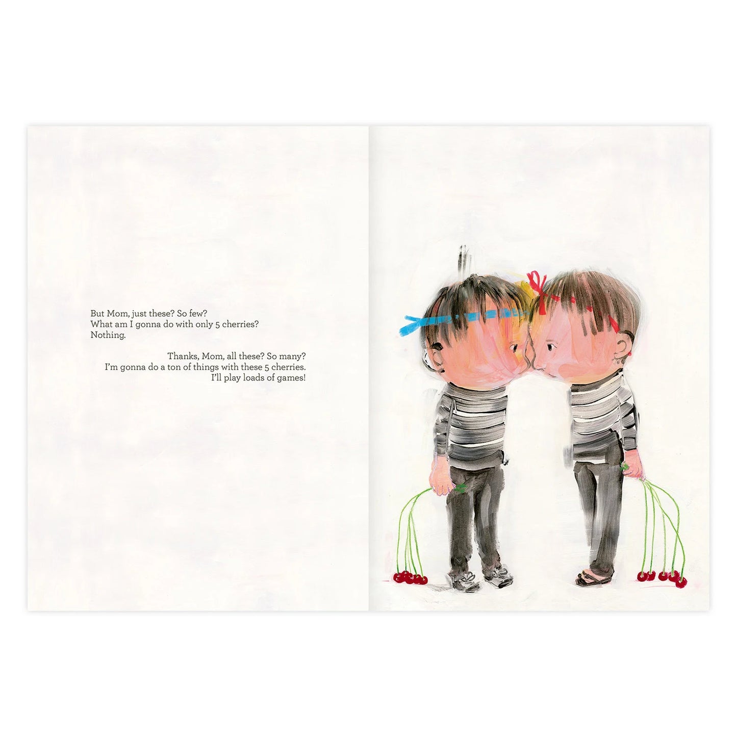 5 Cherries - A Book About Using Your Imagination - Alder & Alouette