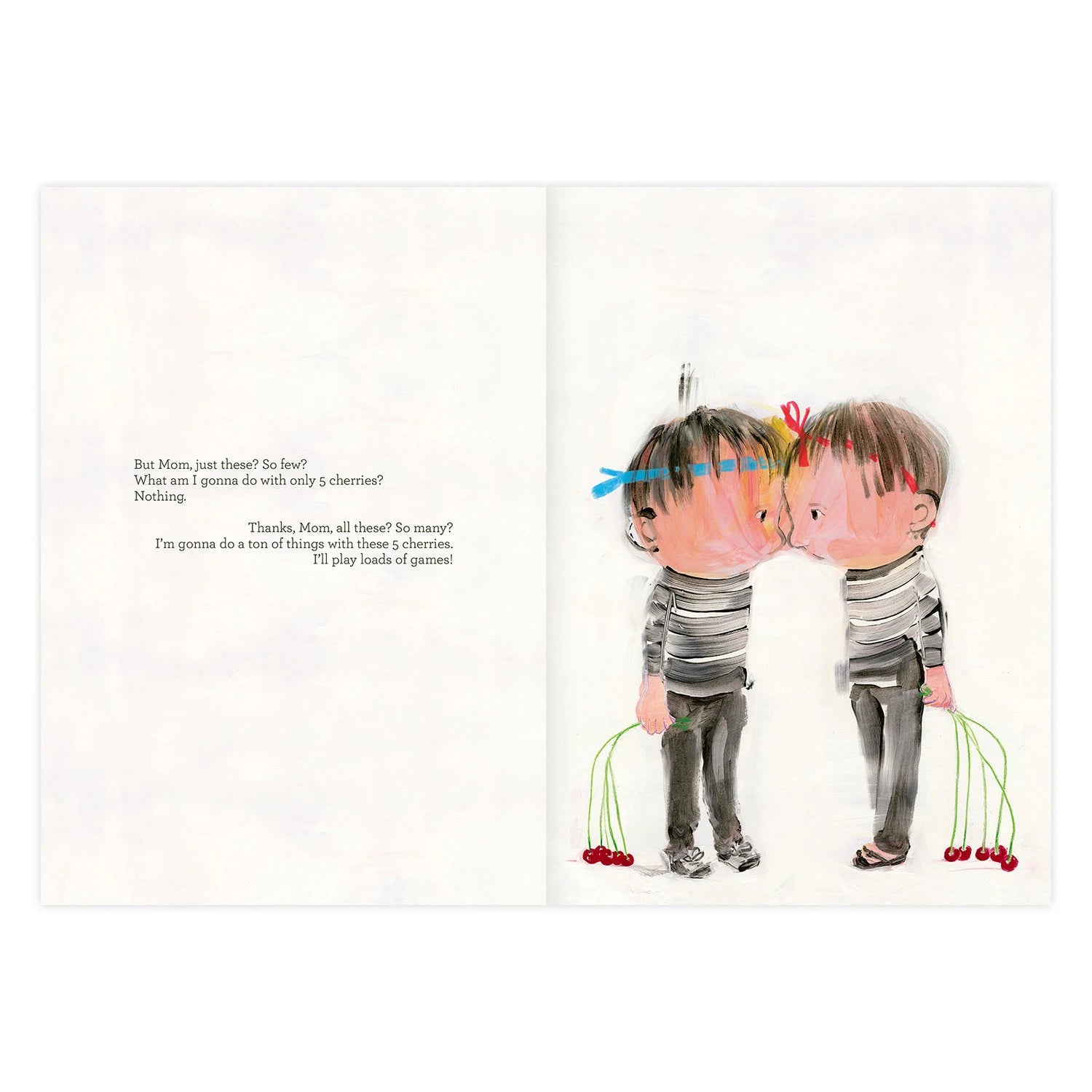 5 Cherries - A Book About Using Your Imagination - Alder & Alouette