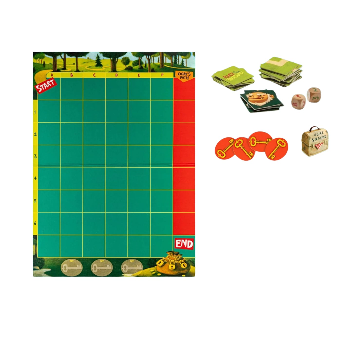 Race to the Treasure | Kids Board Game | Mindware - Alder & Alouette