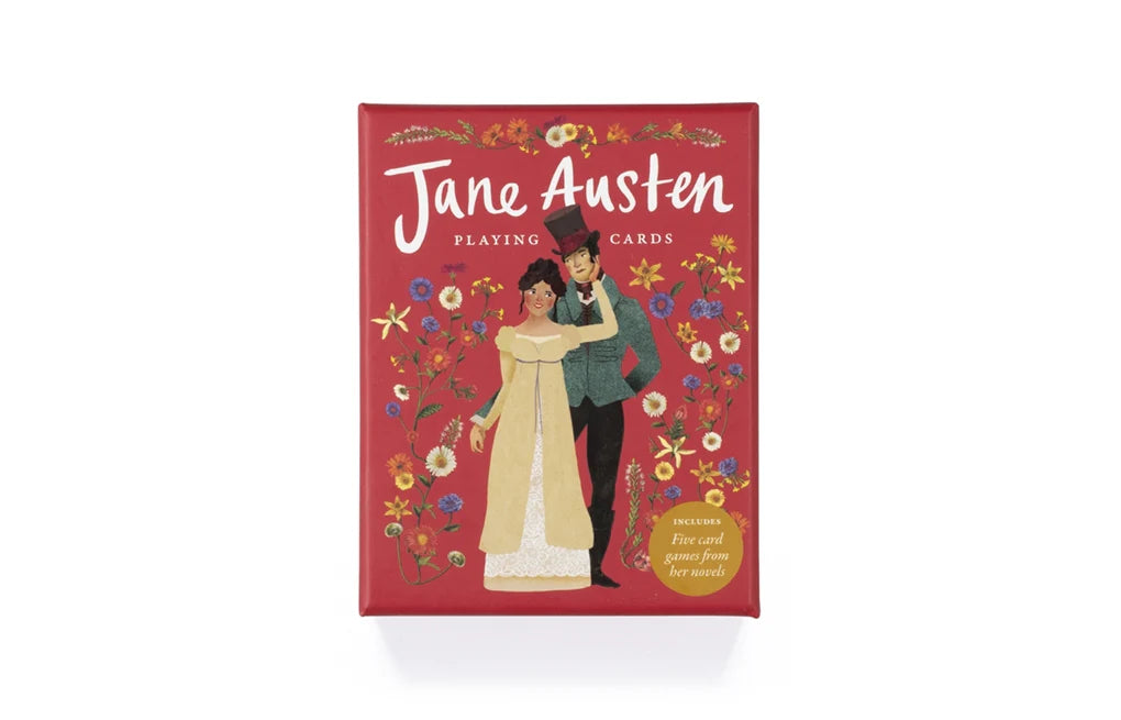 Jane Austen Playing Cards | Jane Austen Gift - Alder & Alouette