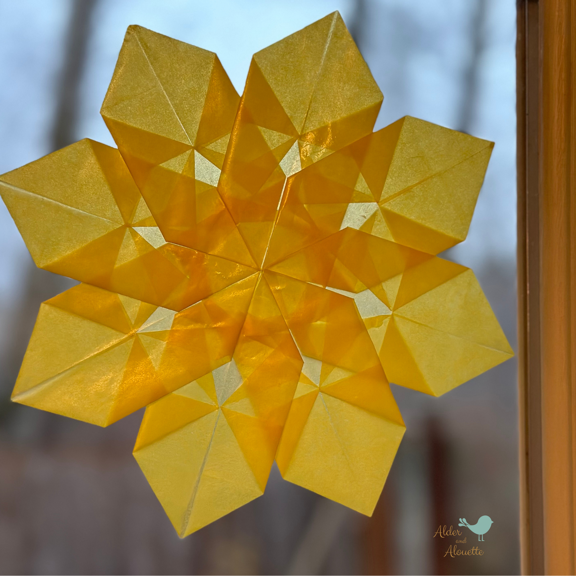 Large Kite Paper, 11 Colors - Waldorf Window Stars - Alder & Alouette
