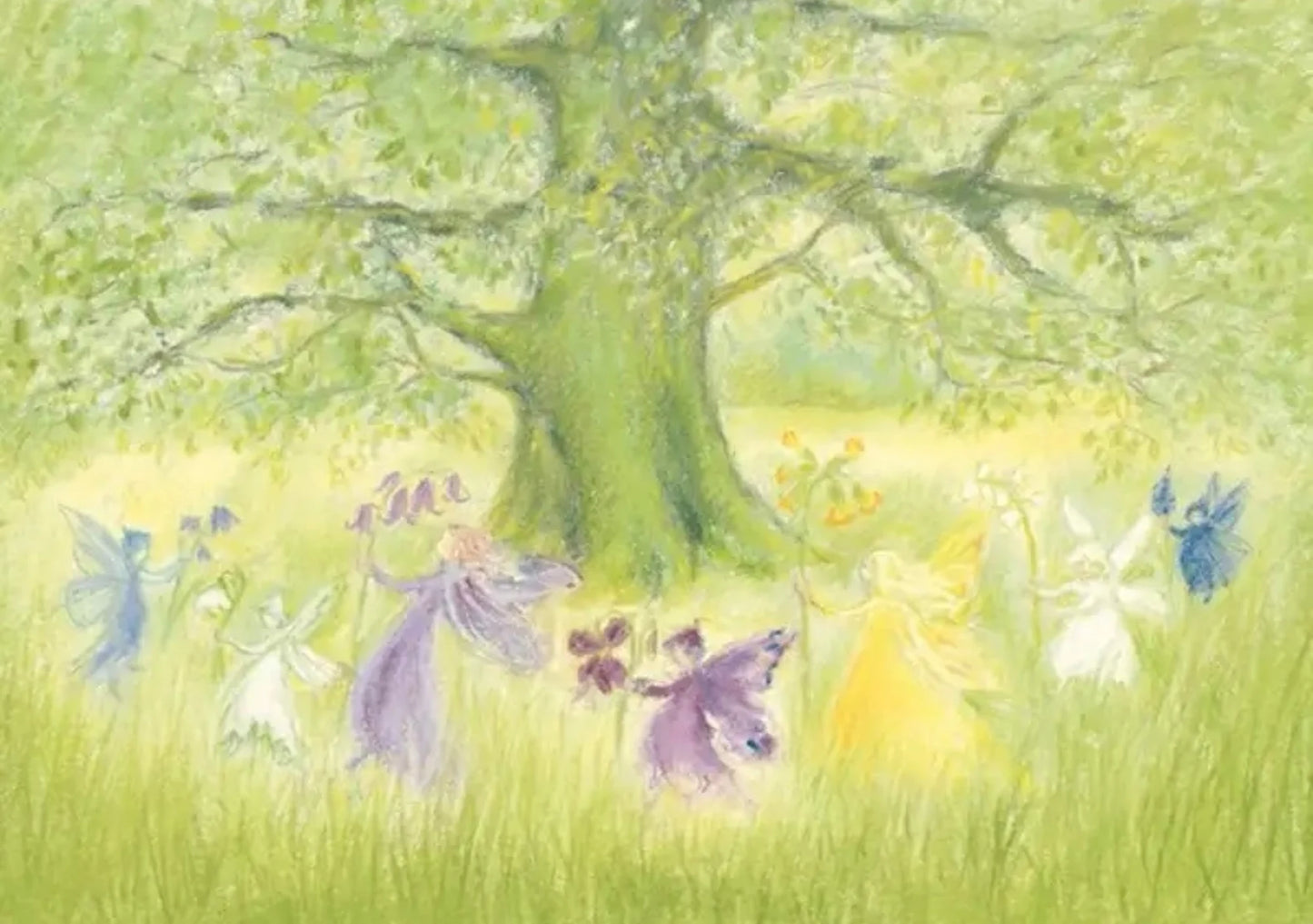 Fairy Dance with Spring Flowers - Marjan van Zeyl - Alder & Alouette