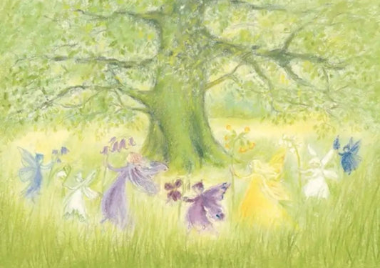 Fairy Dance with Spring Flowers - Marjan van Zeyl - Alder & Alouette
