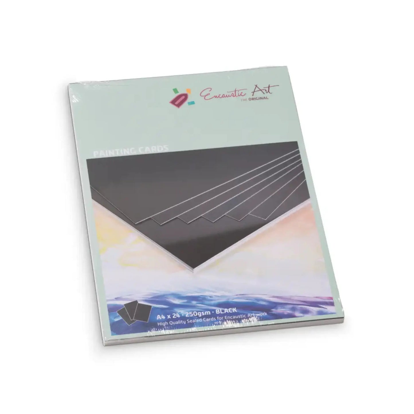 Encaustic Colored Painting Cards, Glossed, A5–A3 - Alder & Alouette