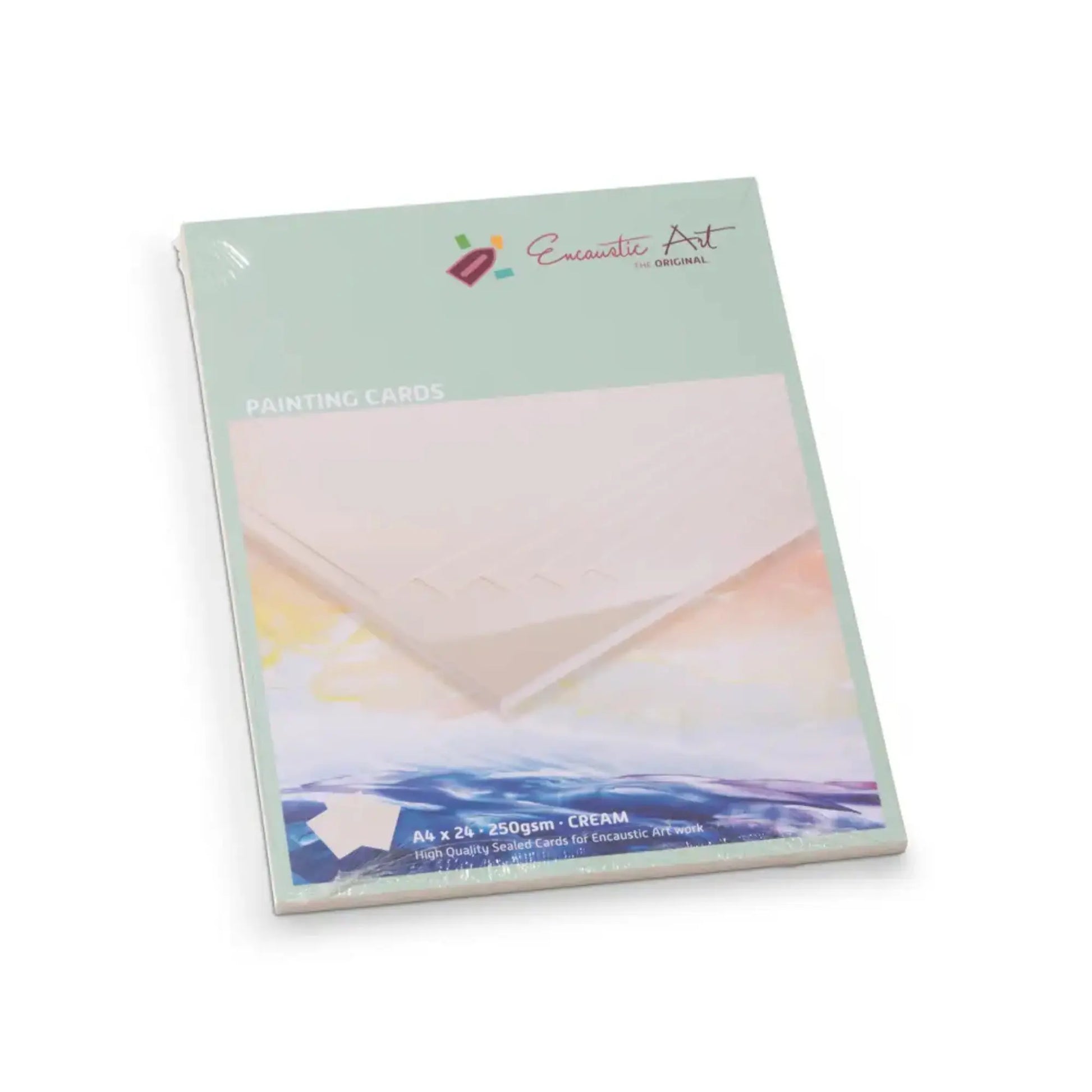 Encaustic Colored Painting Cards, Glossed, A5–A3 - Alder & Alouette