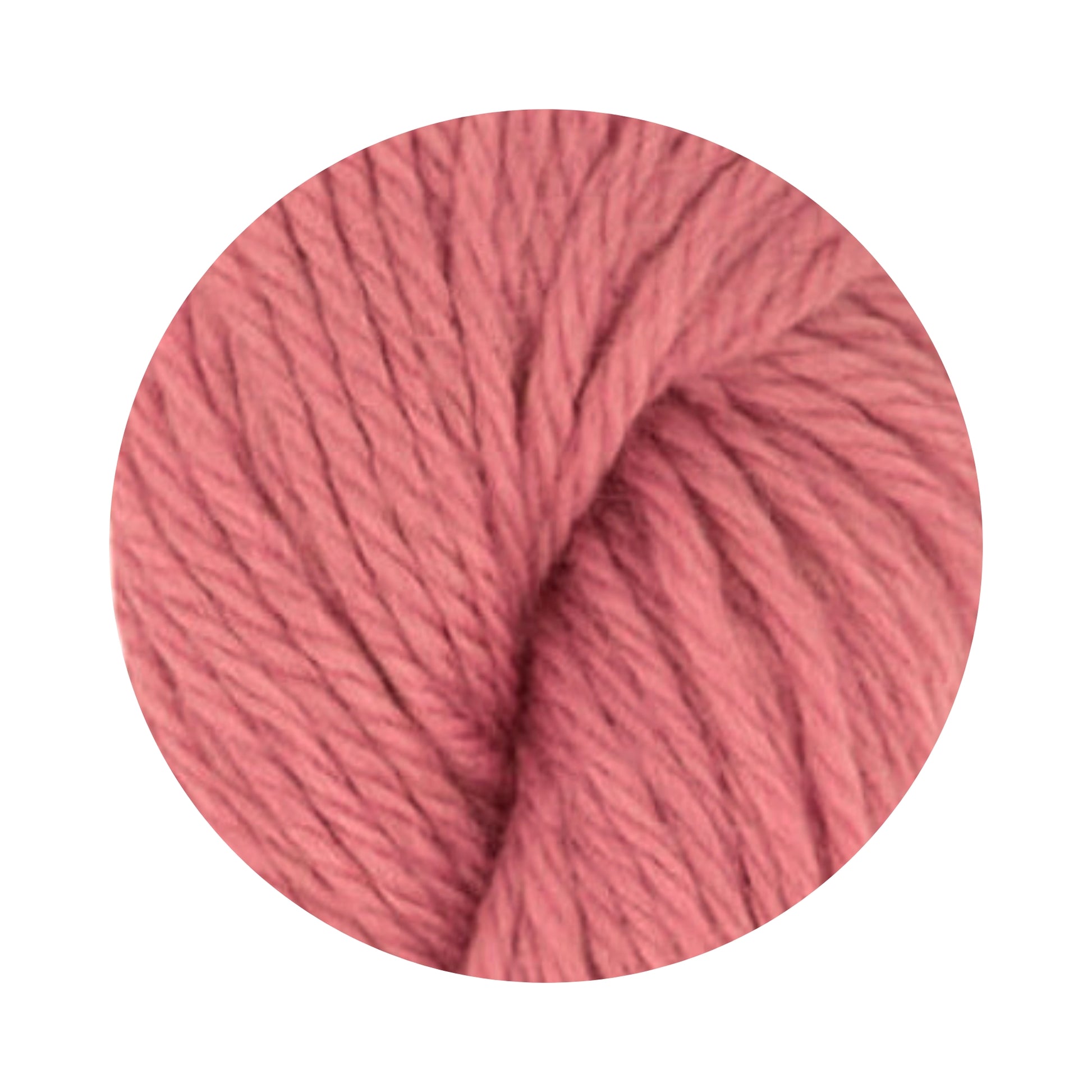 Antique Rose Cotton Yarn Color Swatch