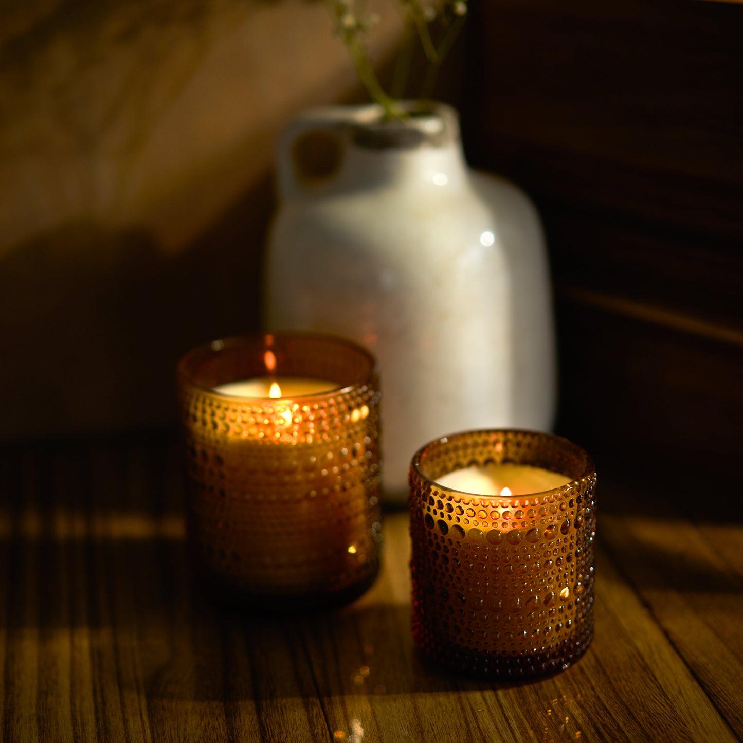 Autumn Scented Candle Pair: Sage & Spice Aromática