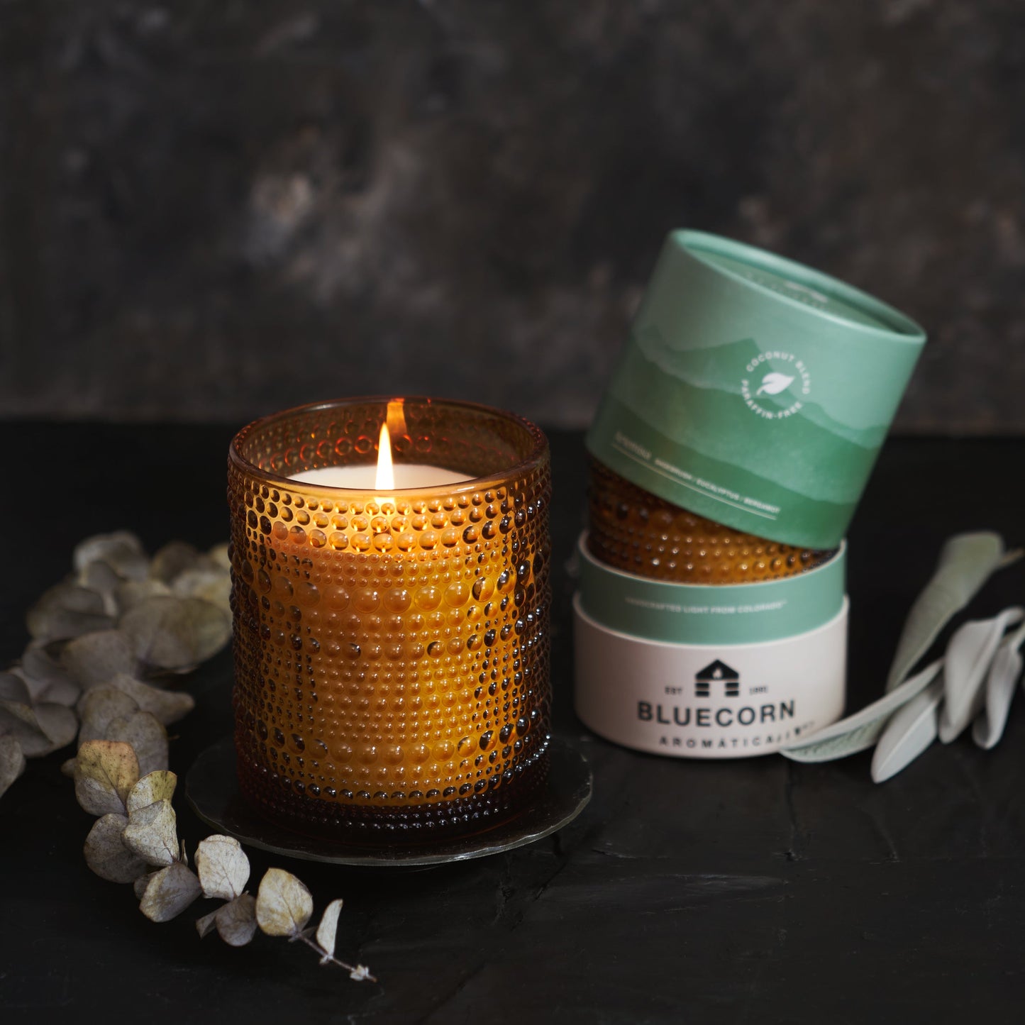 Autumn Scented Candle Pair: Sage & Spice Aromática