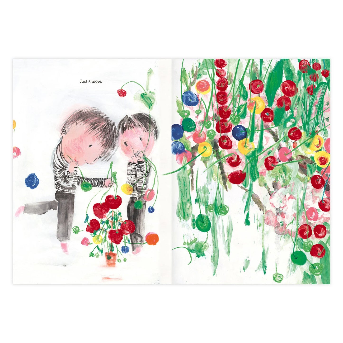 5 Cherries - A Book About Using Your Imagination - Alder & Alouette