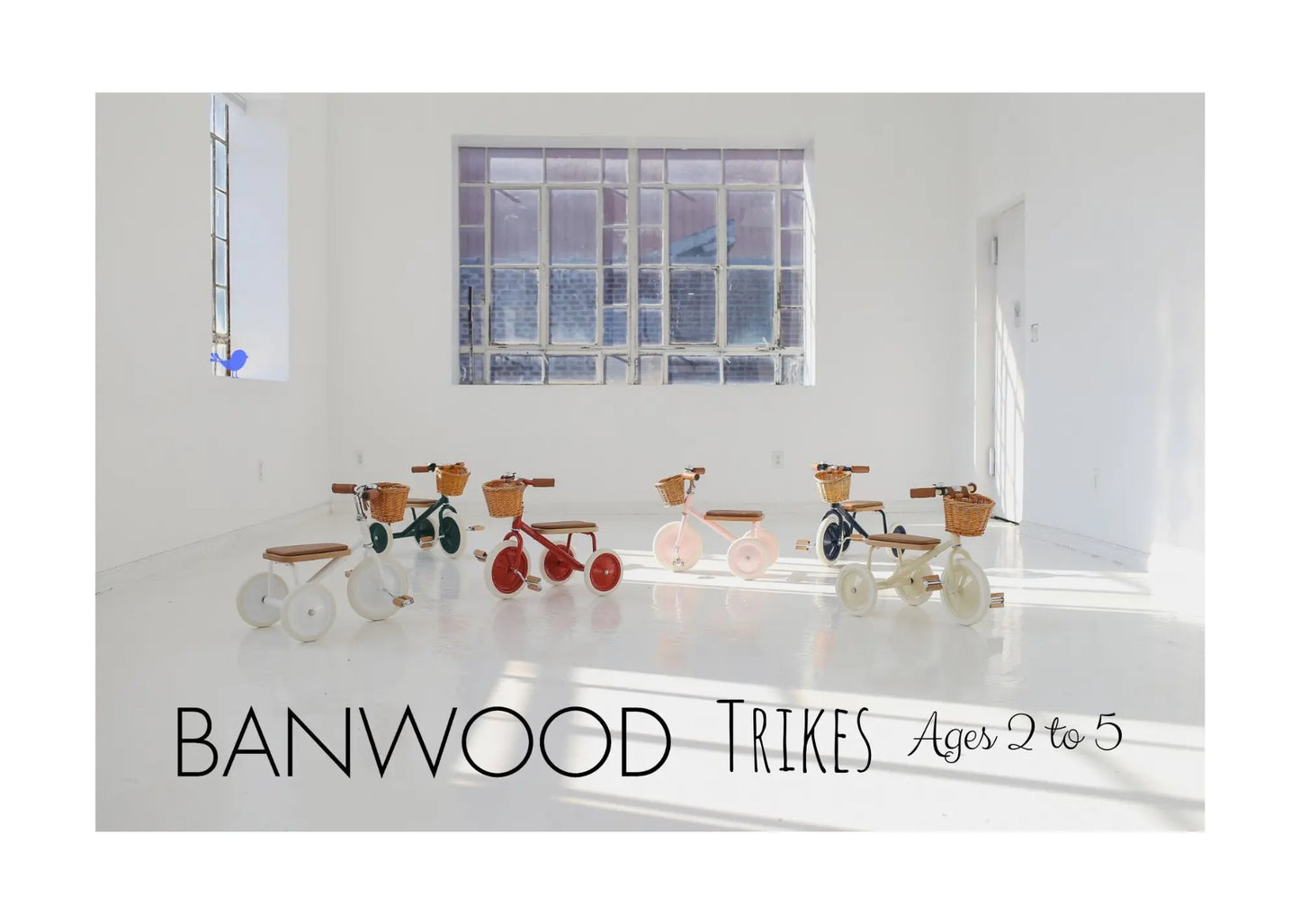 Banwood Tricycles Classic Toddler Tricycle with Basket