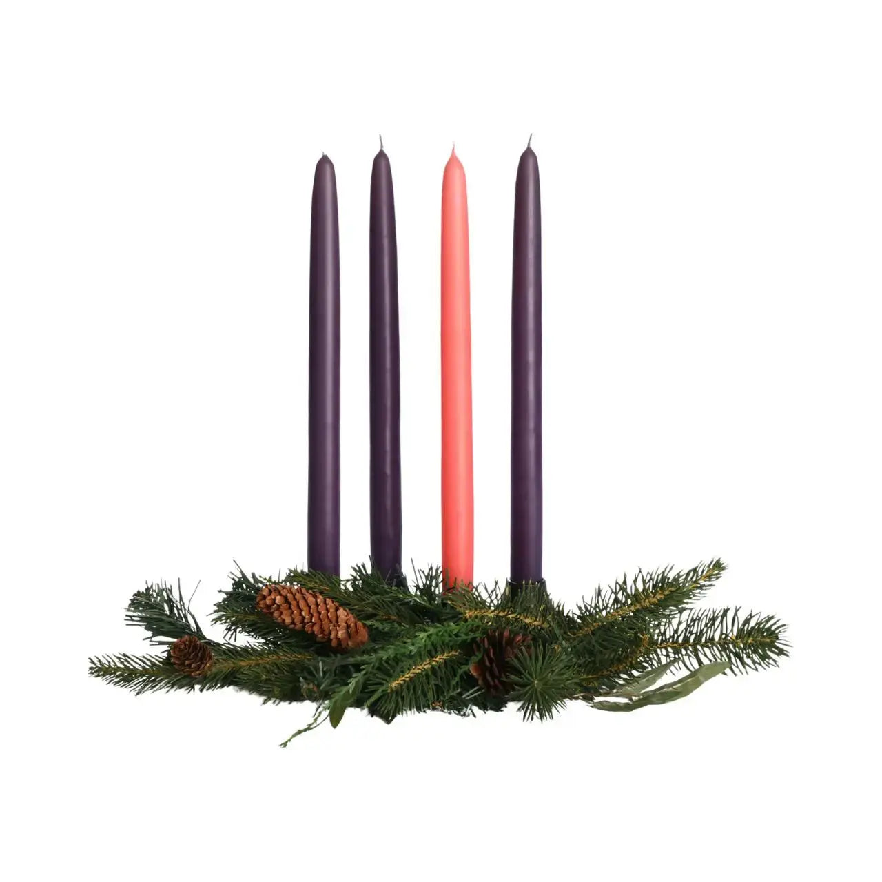 Hand-Dipped Beeswax Advent Candle Set – Big Dipper Waxworks