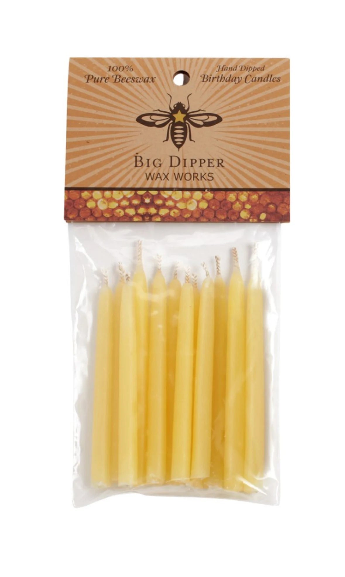 All-Natural Beeswax Birthday Candles | Hand-Dipped - Alder & Alouette