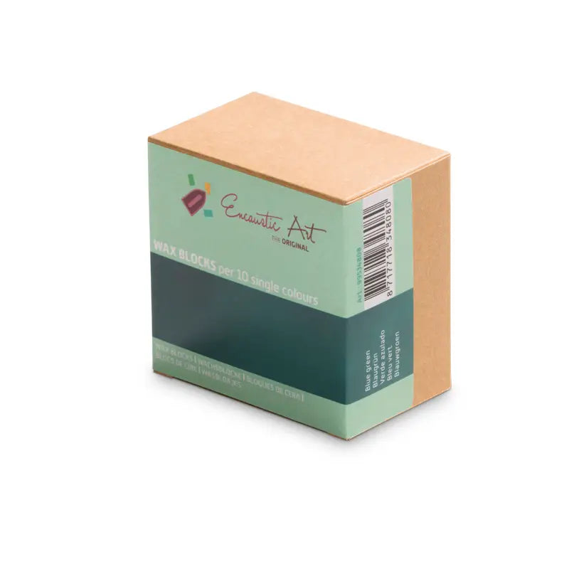 Encaustic Wax Blocks 10 pieces, Single Colors