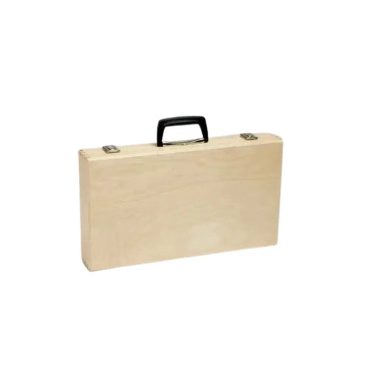 Wooden Bordun Lyre Case by Choroi on a white background