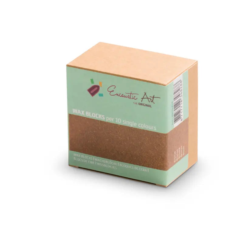 Encaustic Wax Blocks 10 pieces, Single Colors