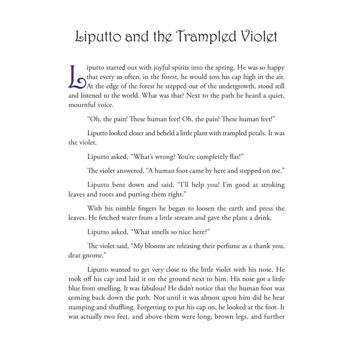 Liputto: Stories of Gnomes & Trolls by Jakob Streit - Alder & Alouette