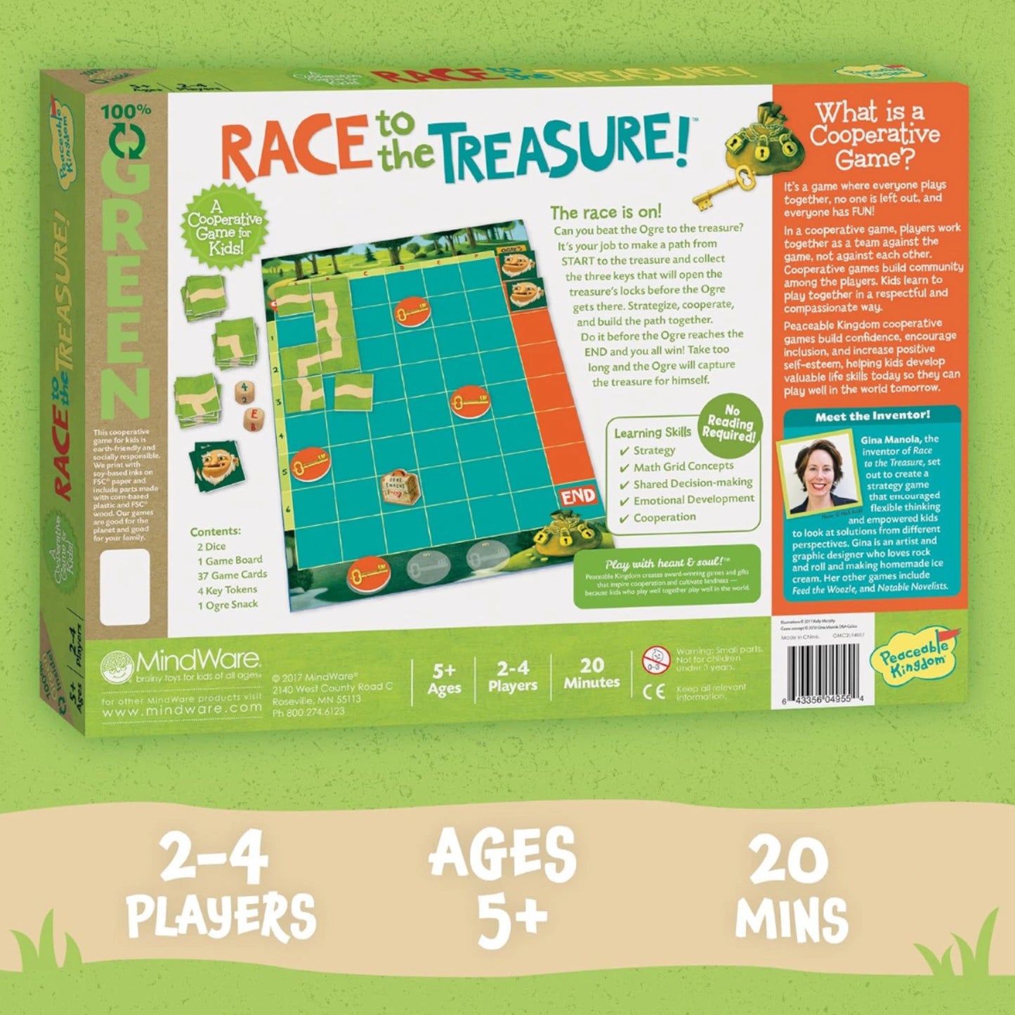 Race to the Treasure | Kids Board Game | Mindware - Alder & Alouette