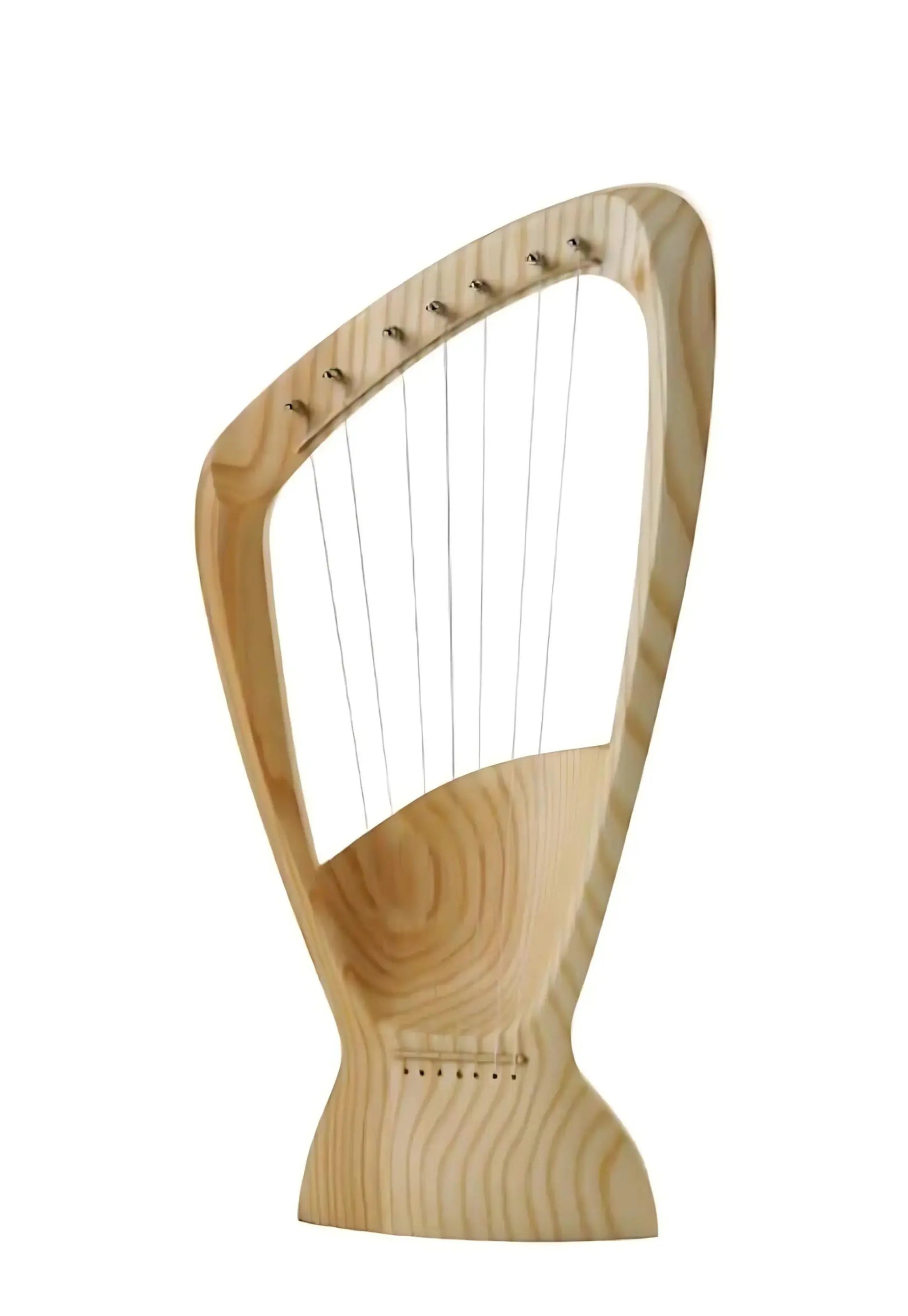 Choroi 7-String Pentatonic Lyre Ash, Cherry, Maple on a white background