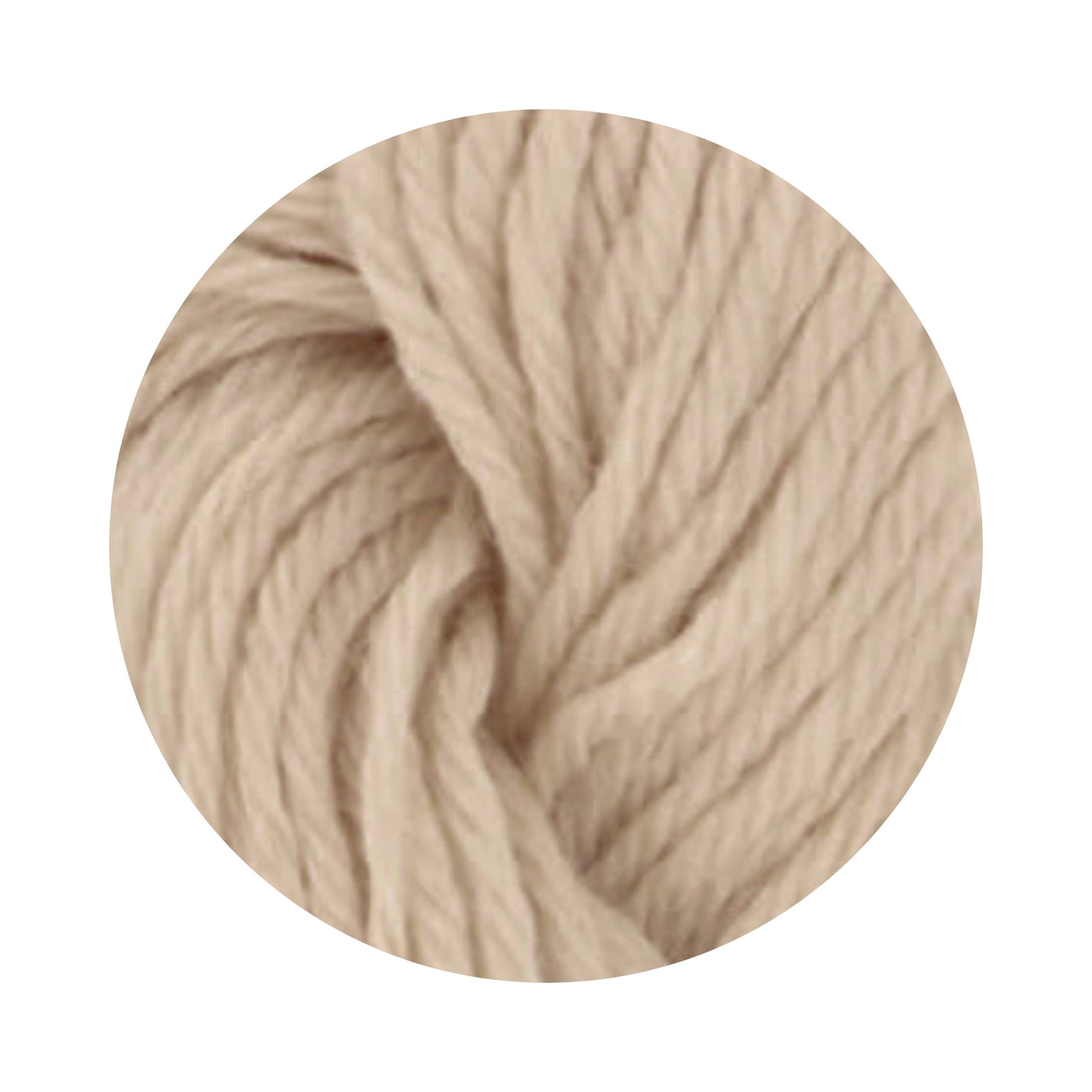 Cream Cotton Yarn Color Swatch 370