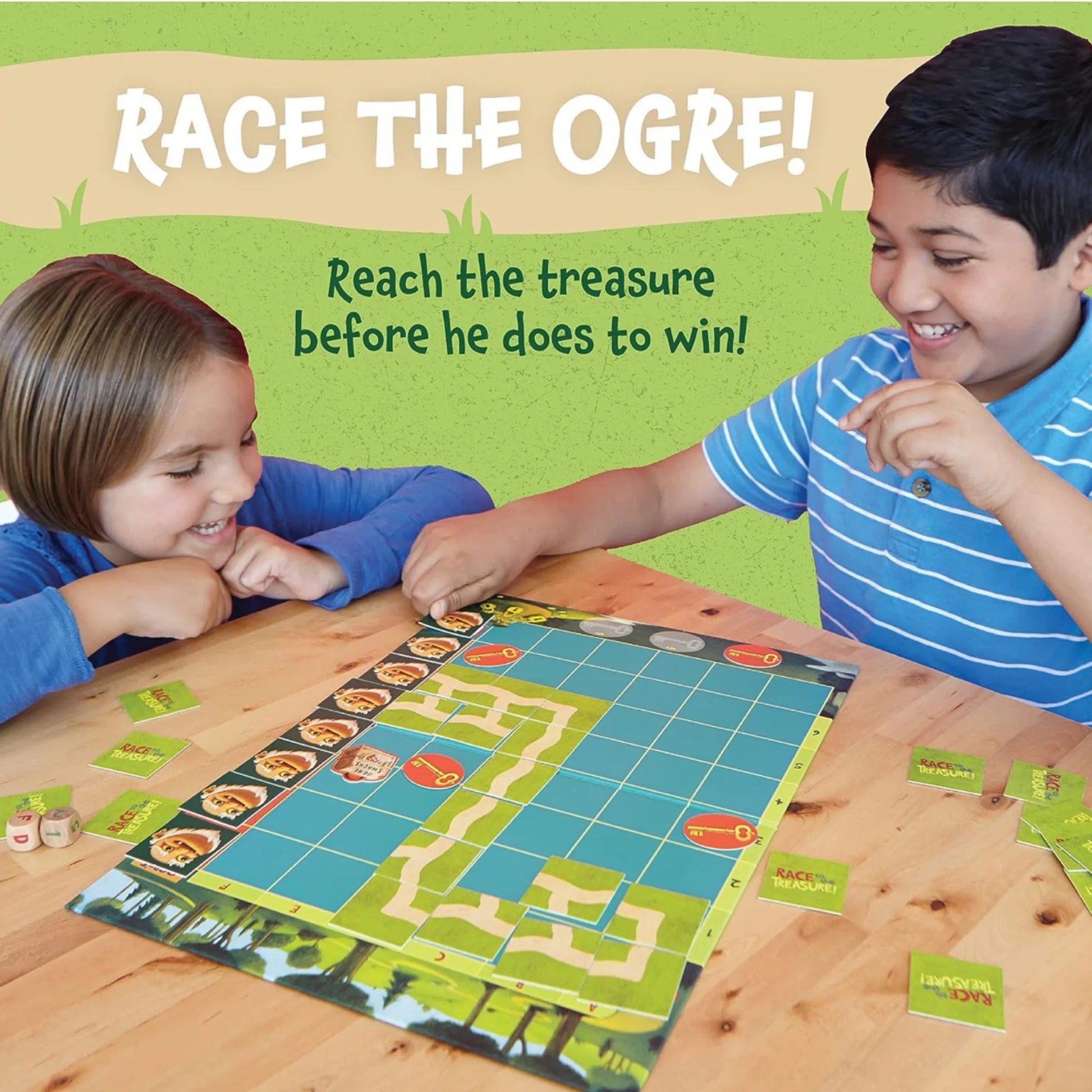 Race to the Treasure | Kids Board Game | Mindware - Alder & Alouette