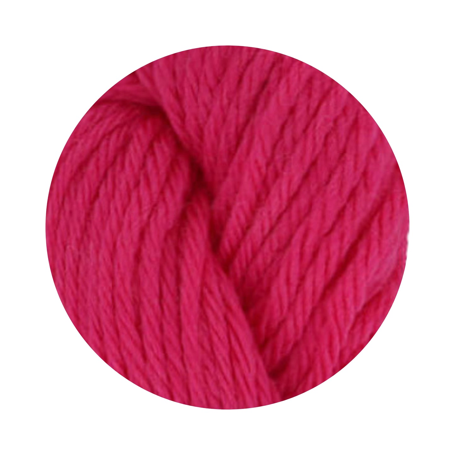 Dark Pink Cotton Yarn Color Swatch