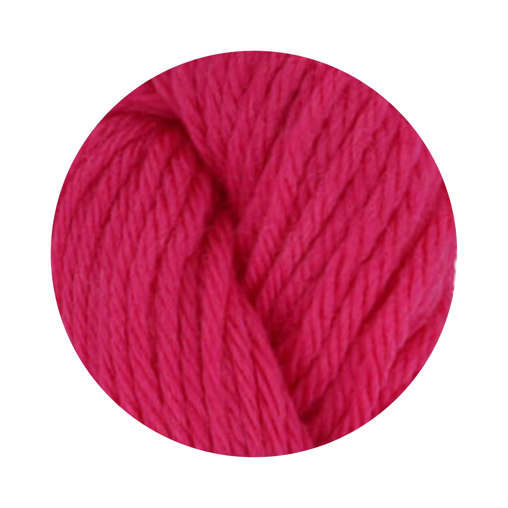 Dark Pink Cotton Yarn Color Swatch