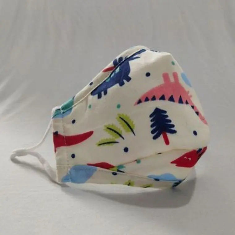 Dinosaur Cotton Child's Face Mask