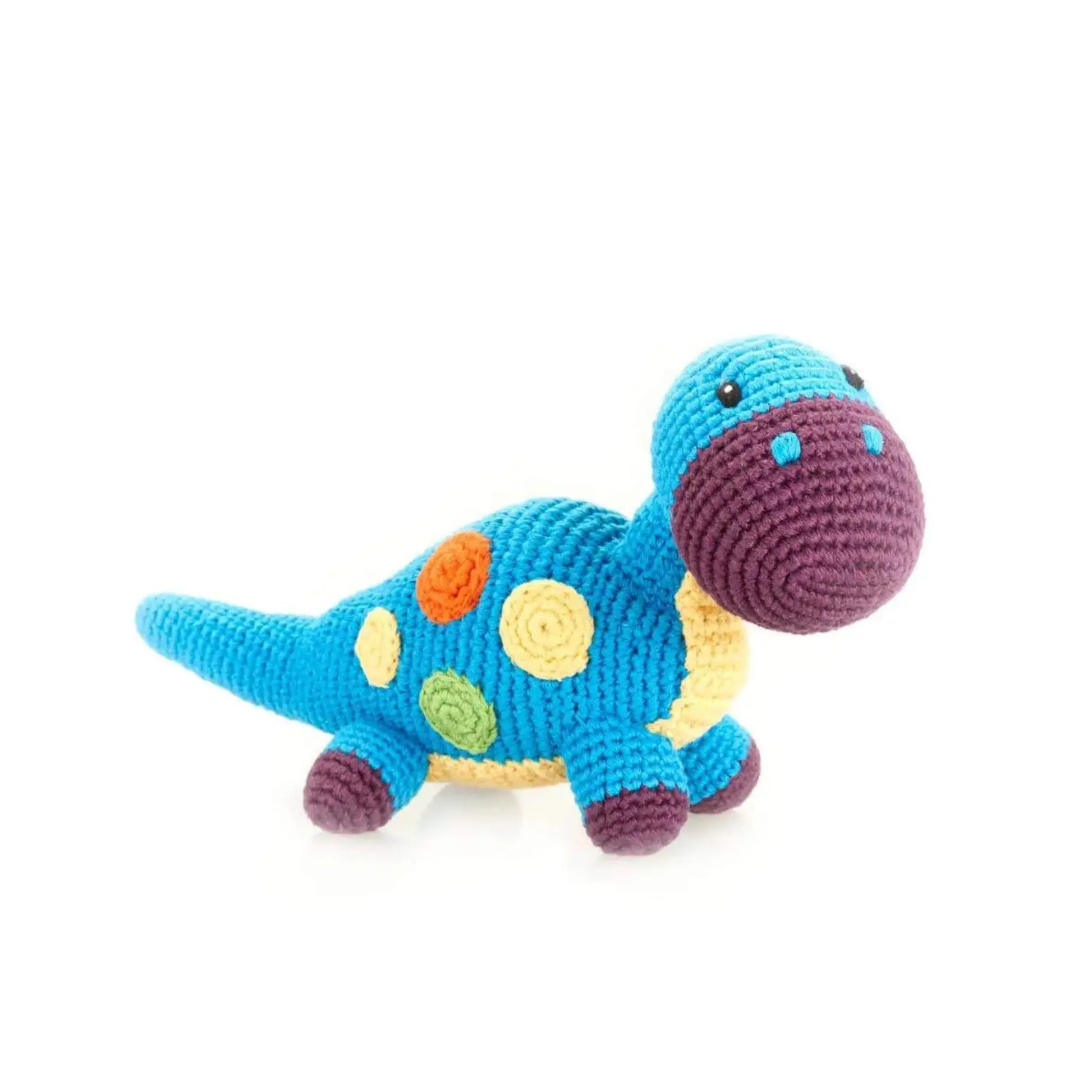 Dinosaur Baby Toy + Rattle Bundle - Alder & Alouette